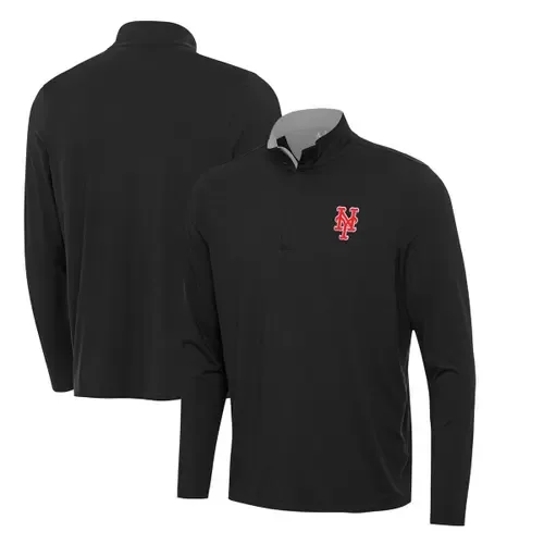 Antigua New York Mets Content Quarter-Zip Top by ANTIGUA
