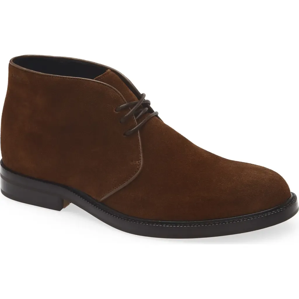 Dresletic Suede Chukka Boot by BOSS