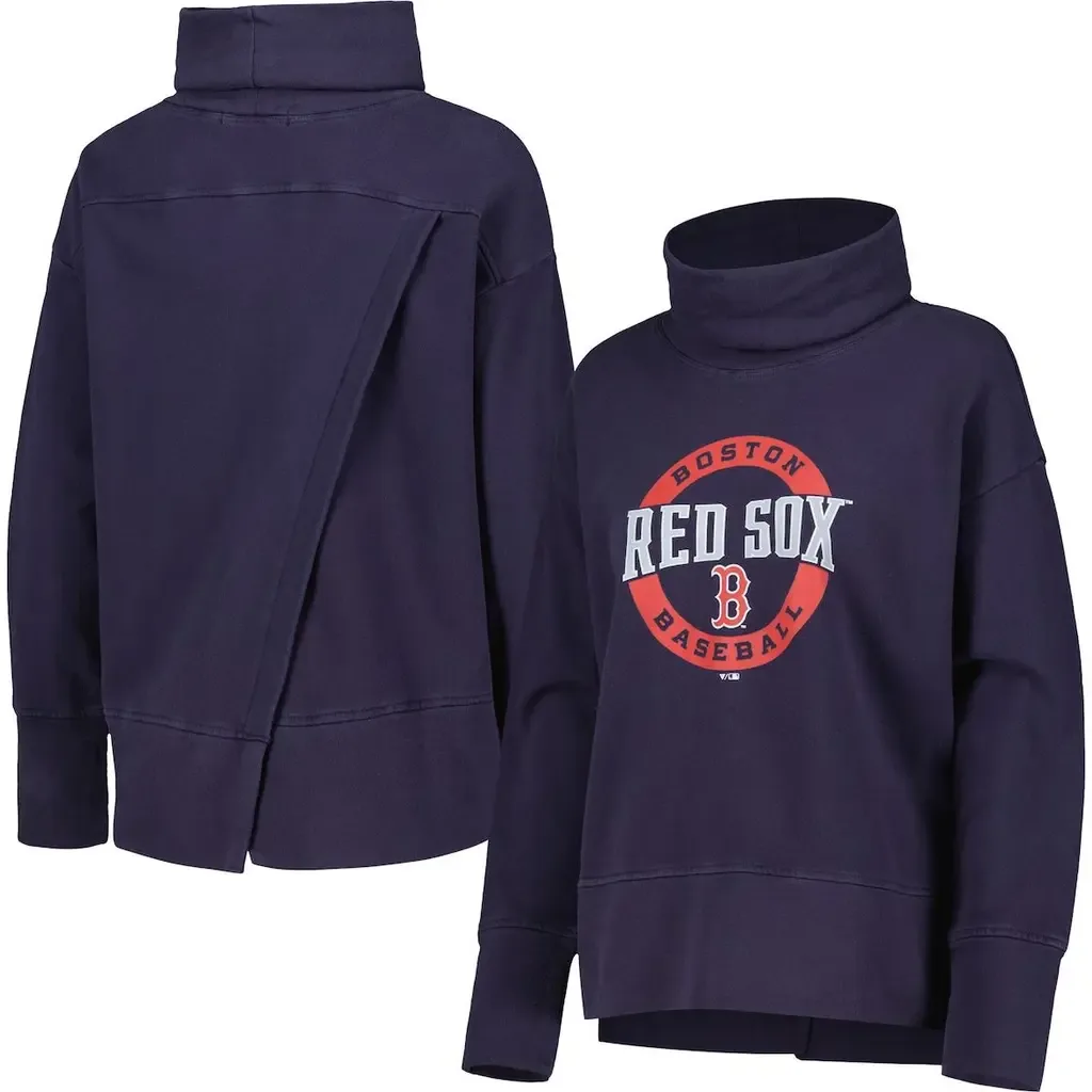 Levelwear Boston Red Sox Sunset Farm Team Pullover Sweatshirt by LEVELWEAR