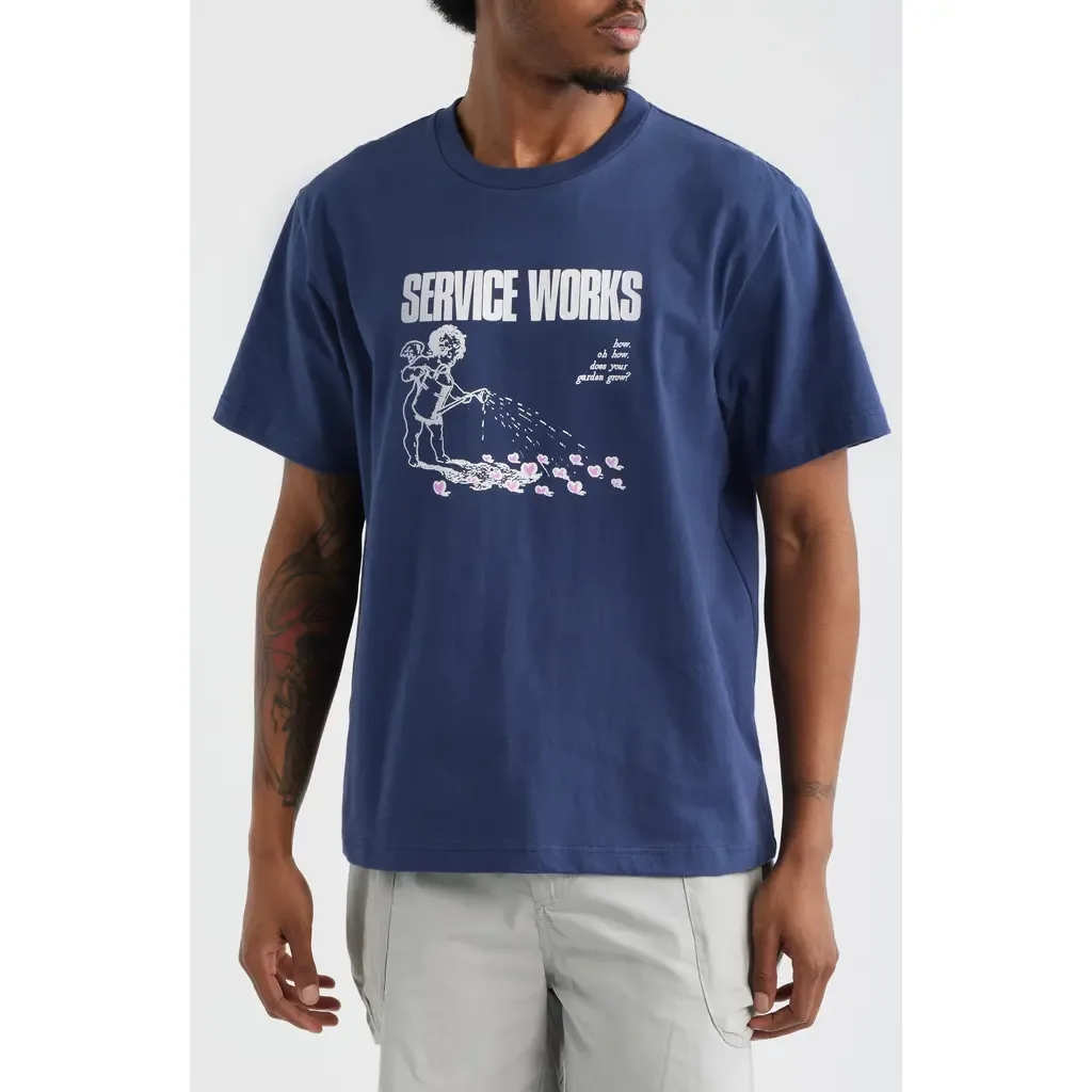 Garden Graphic Organic Cotton T-Shirt by Service Works