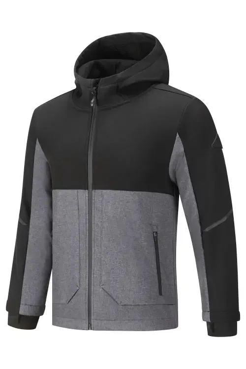 Tofino Fleece Lined Softshell Windbreaker by Alpine North