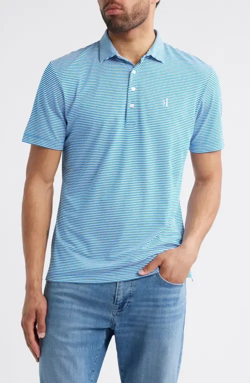 Dru Stripe Performance Polo by johnnie-O