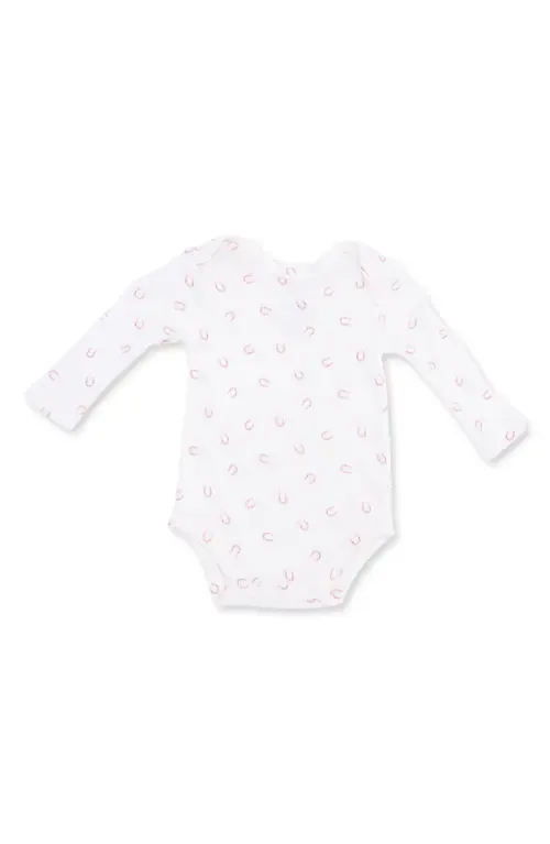 Little Horseshoes Long Sleeve Bodysuit by Angel Dear