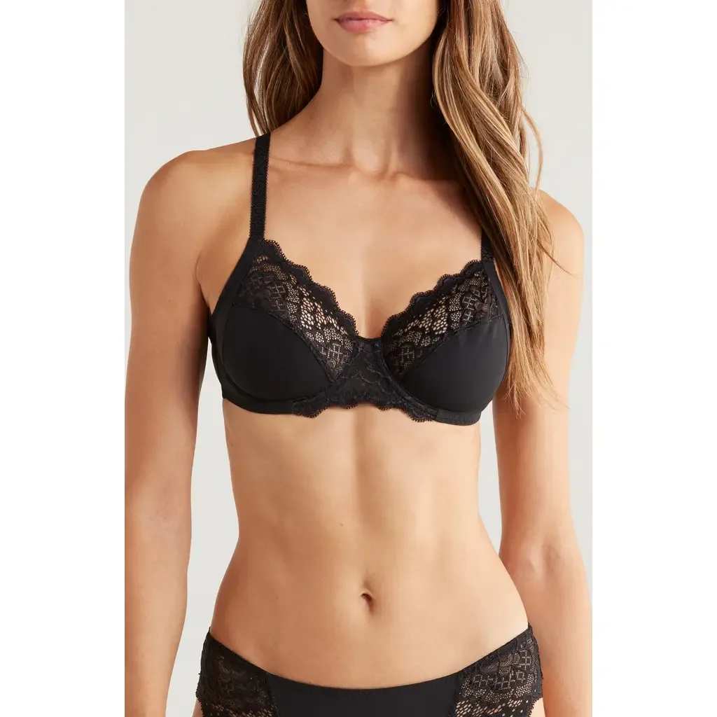 Caresse Underwire Full Cup Bra by Simone Perele