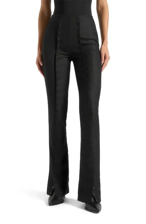 Therese Tailored Button Detail Trousers by Manière De Voir