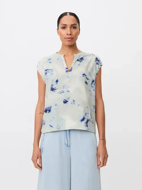 Maelphira Floral Cap Sleeve Top by Masai Copenhagen