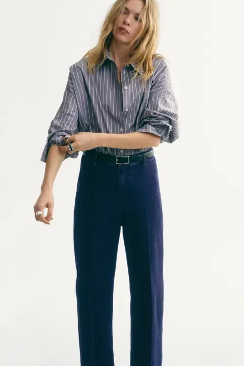 Straight High Jeans by H&M