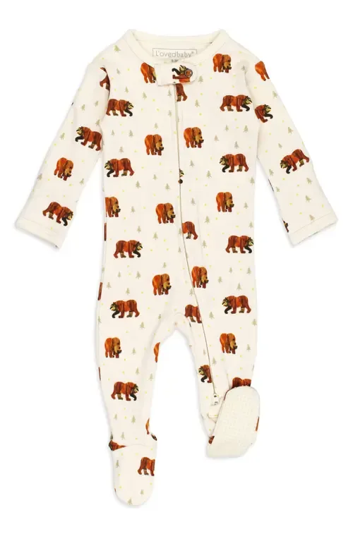 L'Ovedbaby x the Very Hungry Caterpillar Fitted One-Piece Organic Cotton Pajamas by L'Ovedbaby