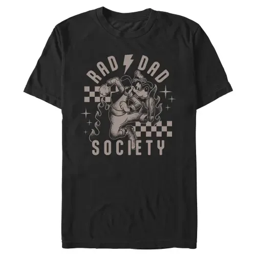Goofy Art Rad Dad Society Short Sleeve Graphic T-Shirt by Mickey & Friends