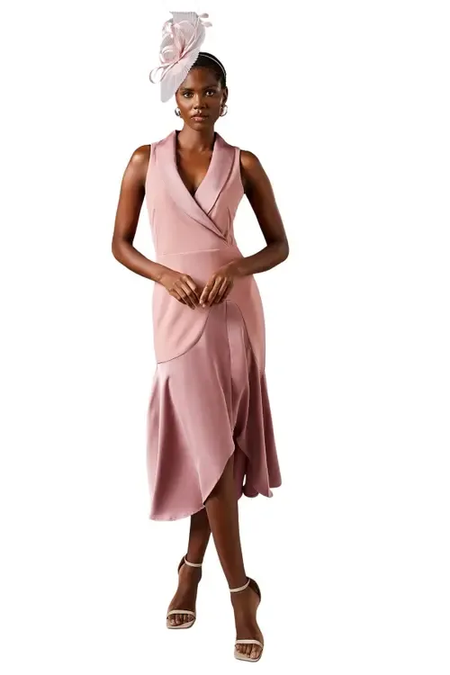 Tux Sleeveless Midi Dress by Coast