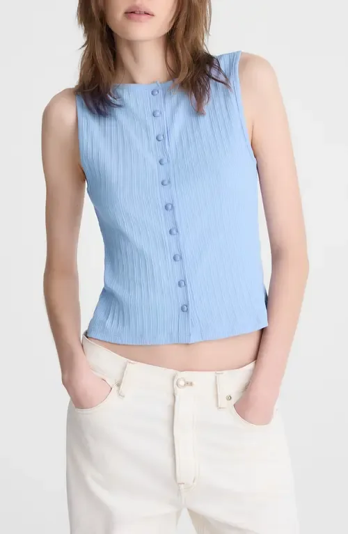 Rib Crewneck Vest Tank by Madewell