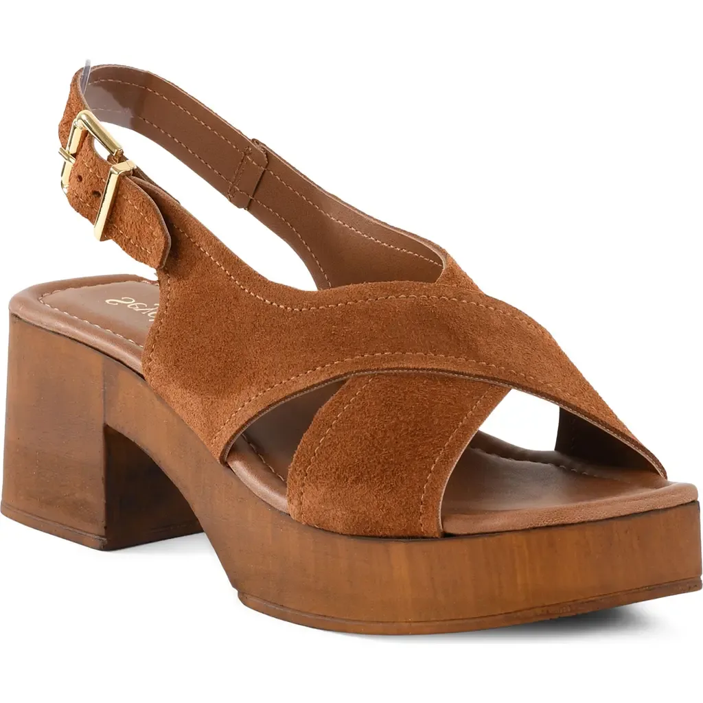 Heart of Gold Slingback Platform Sandal by Seychelles