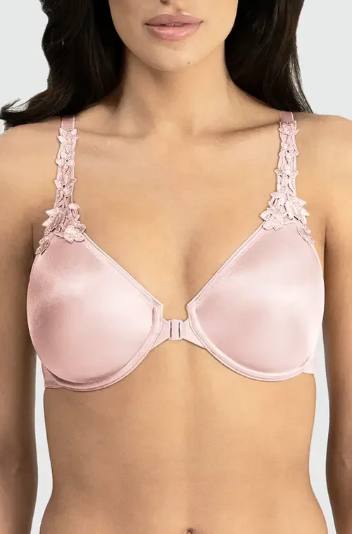 Meryl Front Close Racerback Smoothing Minimizer Bra by Dominique Intimates