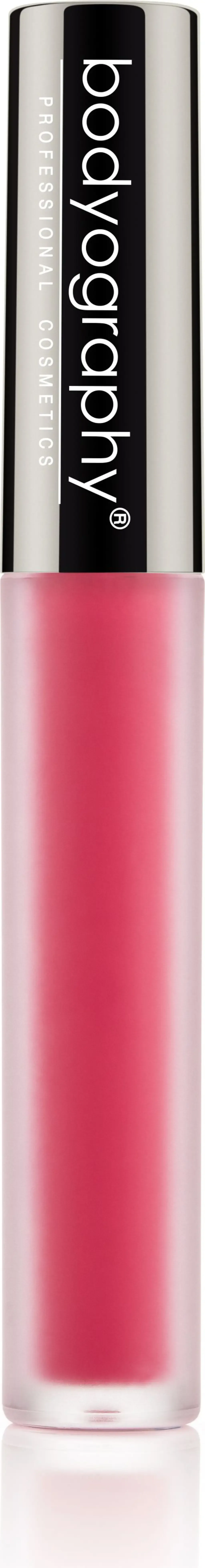 Lip Lava Liquid Lipstick in Heartbreaker -Pink Red Matte by Bodyography