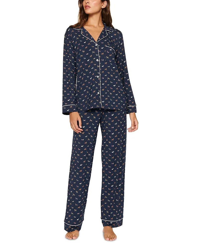 Gisele Printed Long Pajama Set