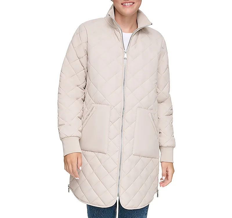 Woven Quilted Jacket by Marc New York