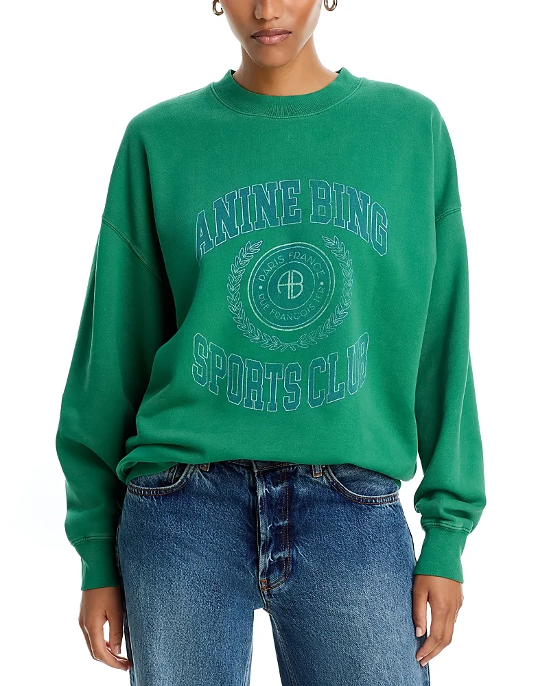 Miles Collegiate Sweatshirt by ANINE BING