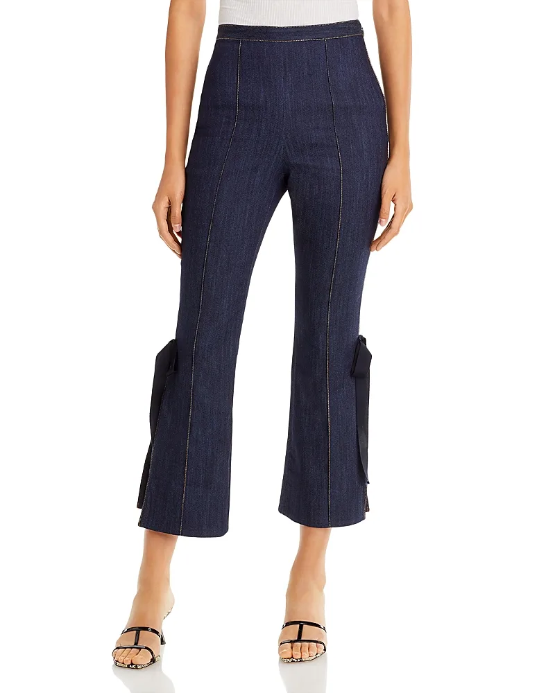 Lou Cropped Denim Pants by Cinq a Sept