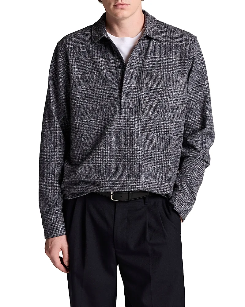 Donegal Knit Polo Shirt by Vince