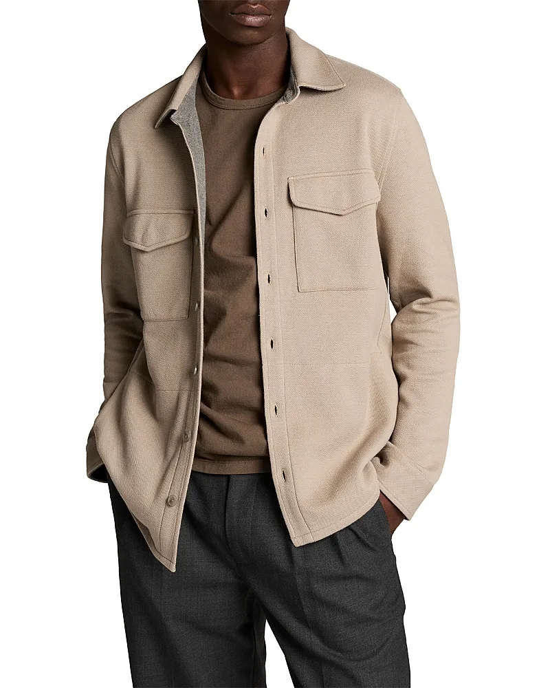 Button Shirt Jacket by Vince
