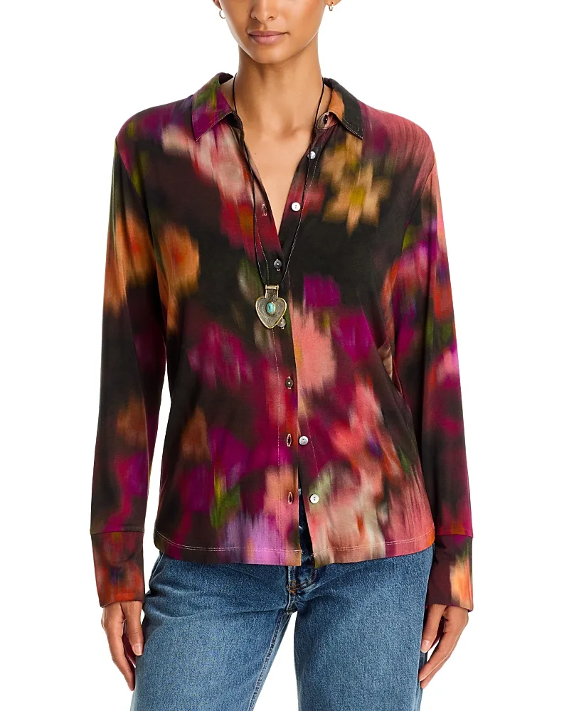 Janie Favorite Button Front Shirt by Johnny Was