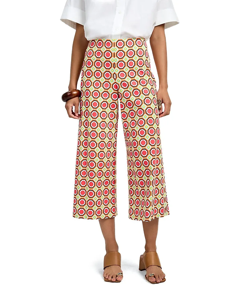 Salerno Print Diona Crop Pant by Trina Turk