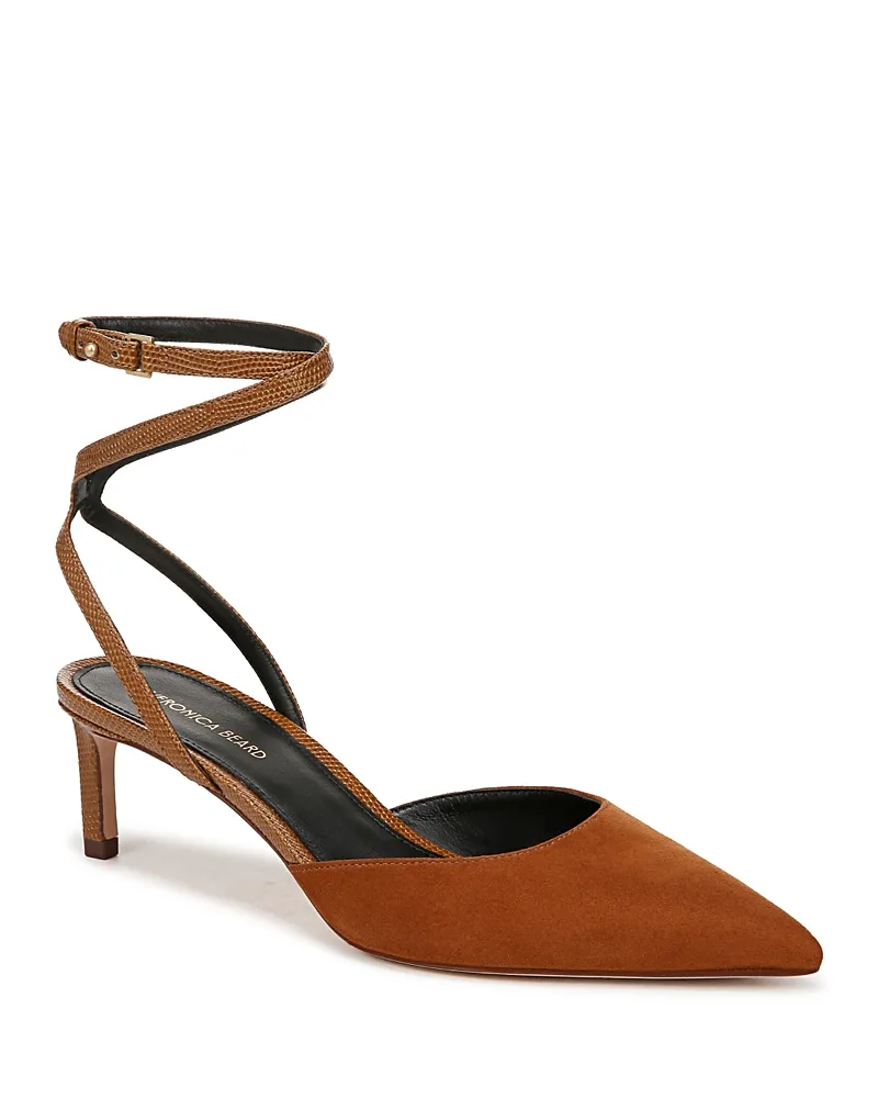 Colette Ankle Strap Pumps by Veronica Beard