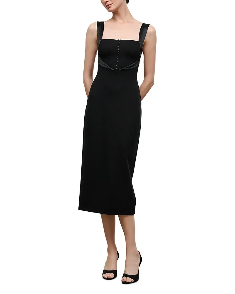 Vienne Sleeveless Bodycon Dress by STAUD