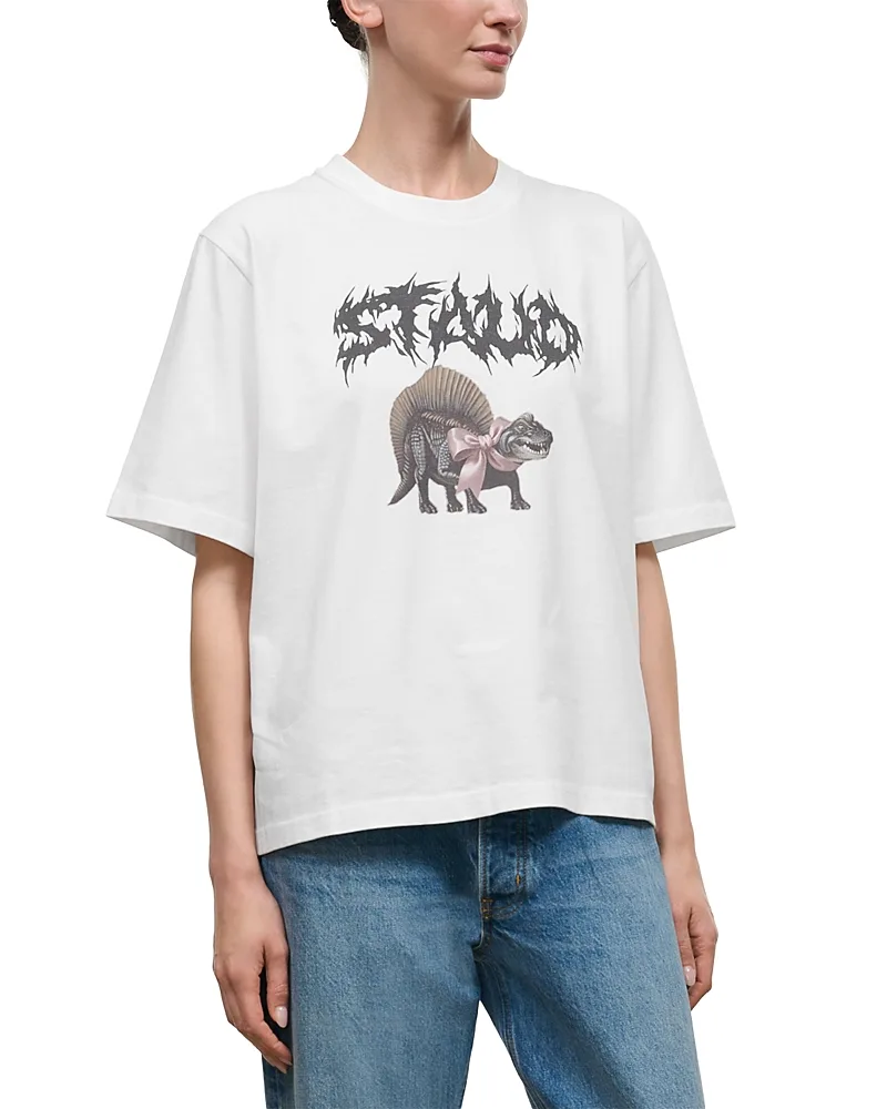 Liam Relaxed Graphic Tee by STAUD