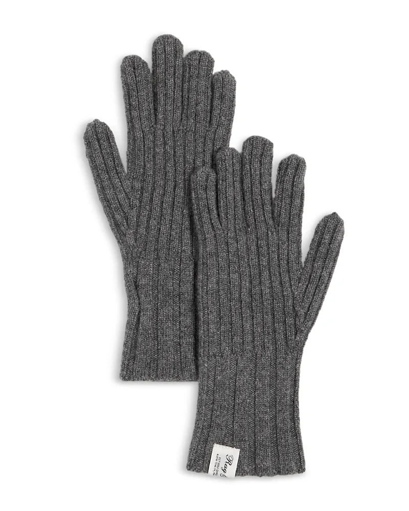 Cassidy Ribbed Cashmere Gloves by rag & bone