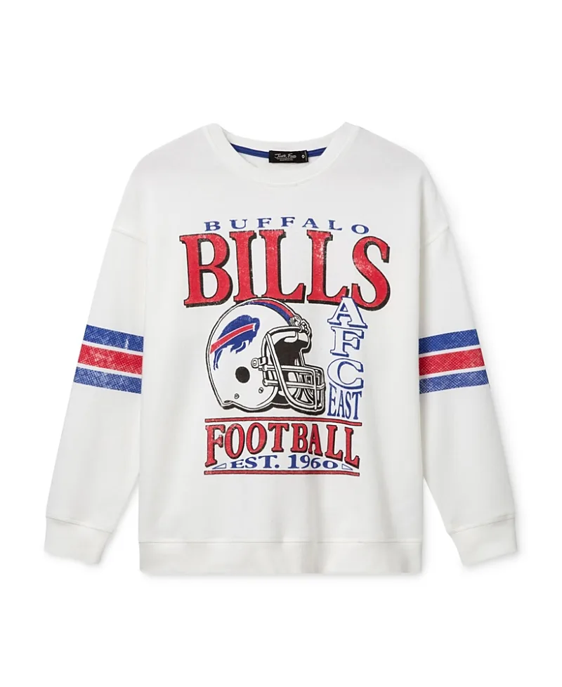 NFL Buffalo Bills Oversized Striped Fleece by Junk Food