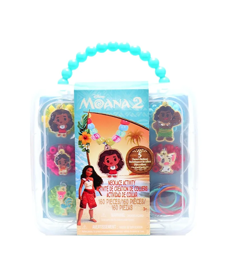 Moana 2 Necklace Activity Set Disney DIY Jewelry Kit by Tara Toy
