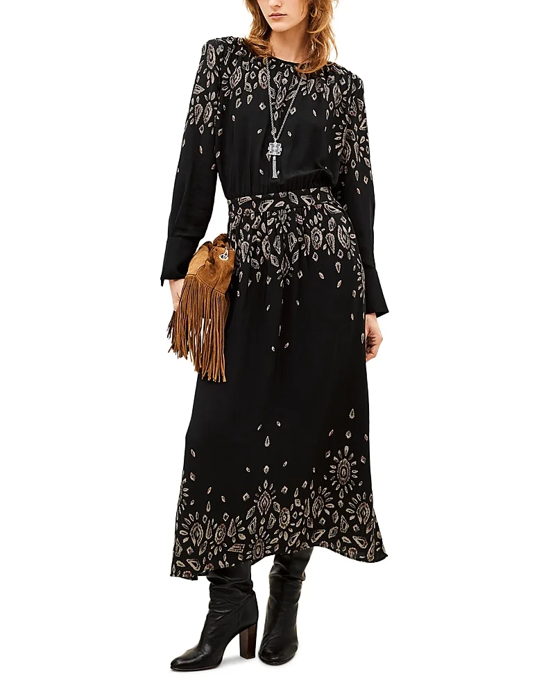 Belline Long Sleeve Midi Dress by Ba & sh