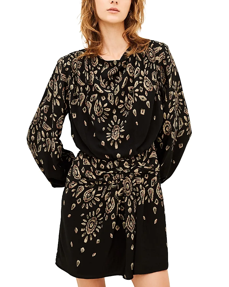 Beona Pleated Waist Mini Dress by Ba & sh