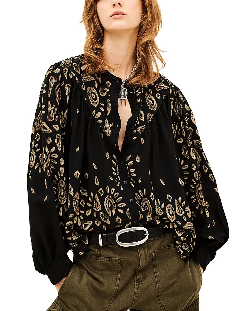 Brava Printed Blouse by Ba & sh