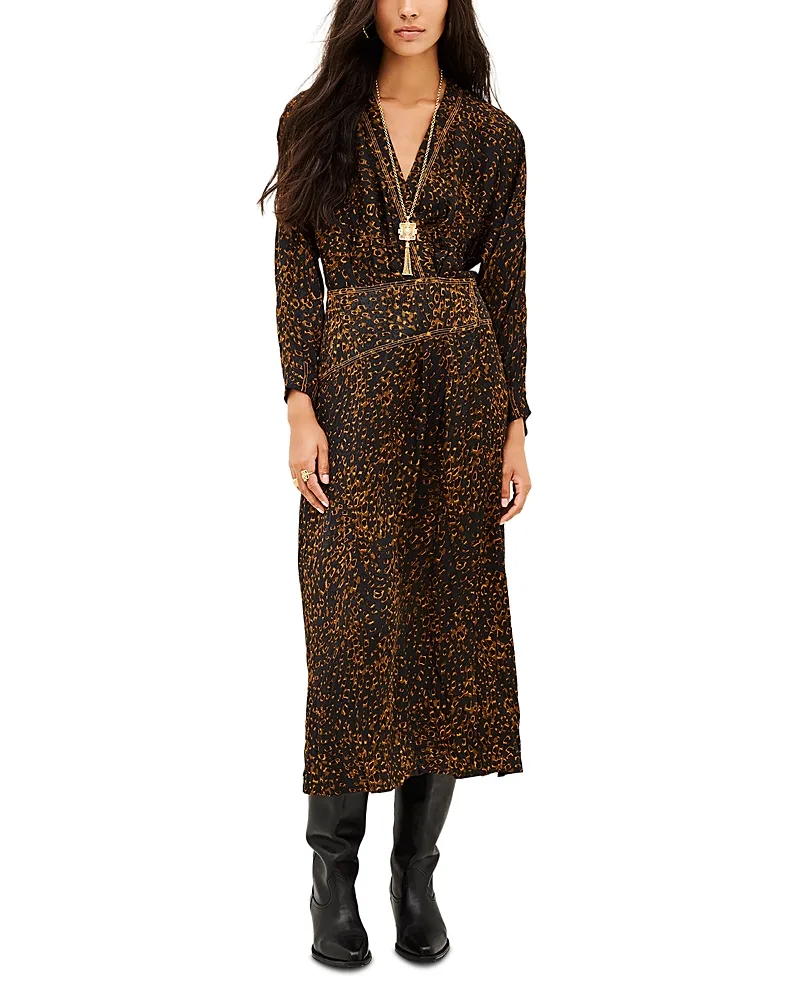 Hamy Printed Midi Dress by Ba & sh