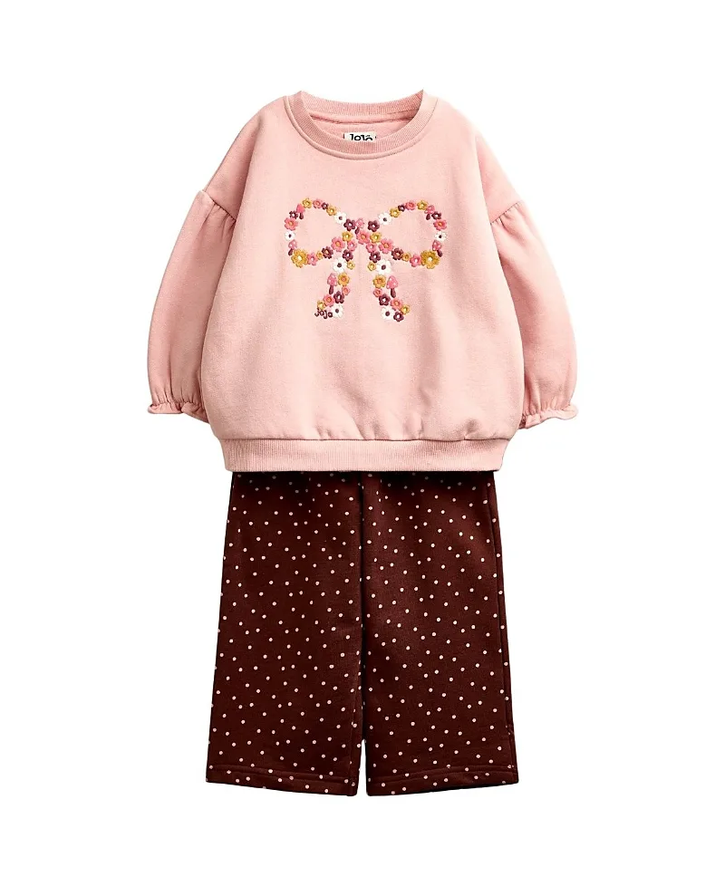 JoJo Maman Bebe Sweatshirt & Trouser Outfit Set by bebe
