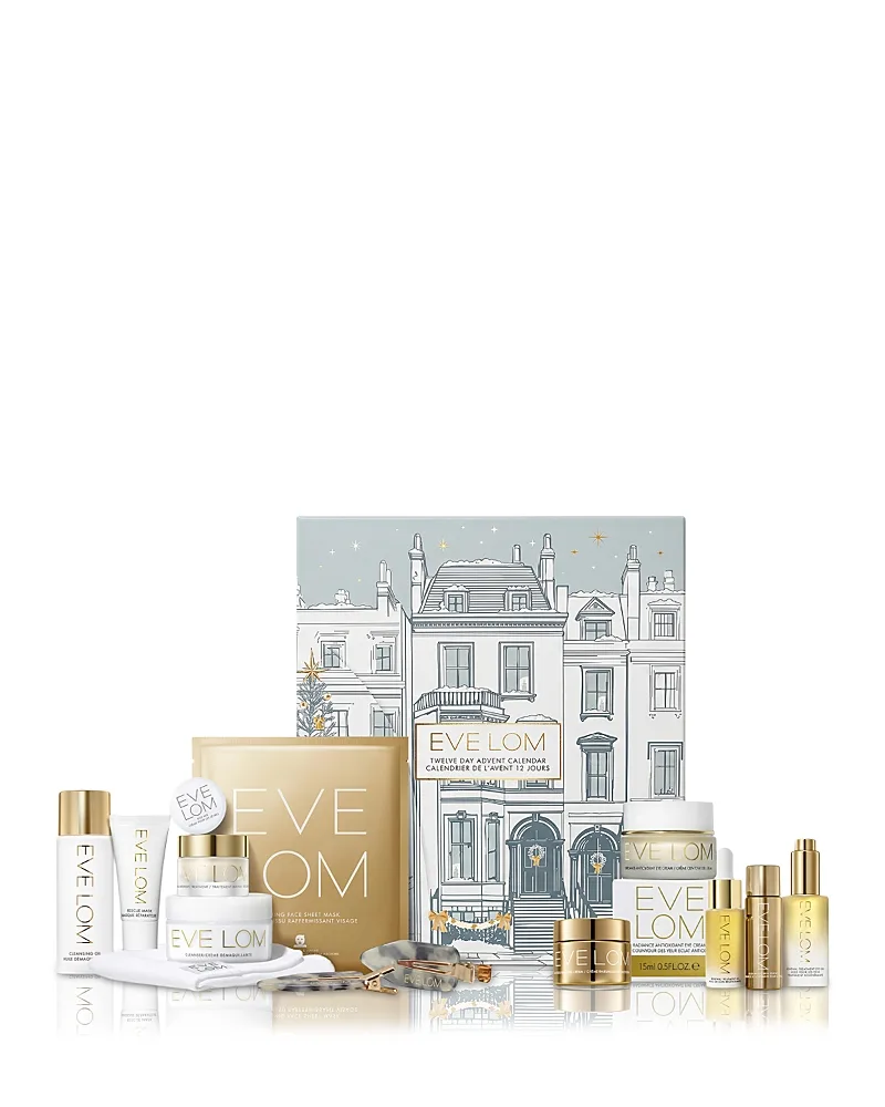 Twelve Day Advent Calendar Skincare Gift Set by Eve Lom