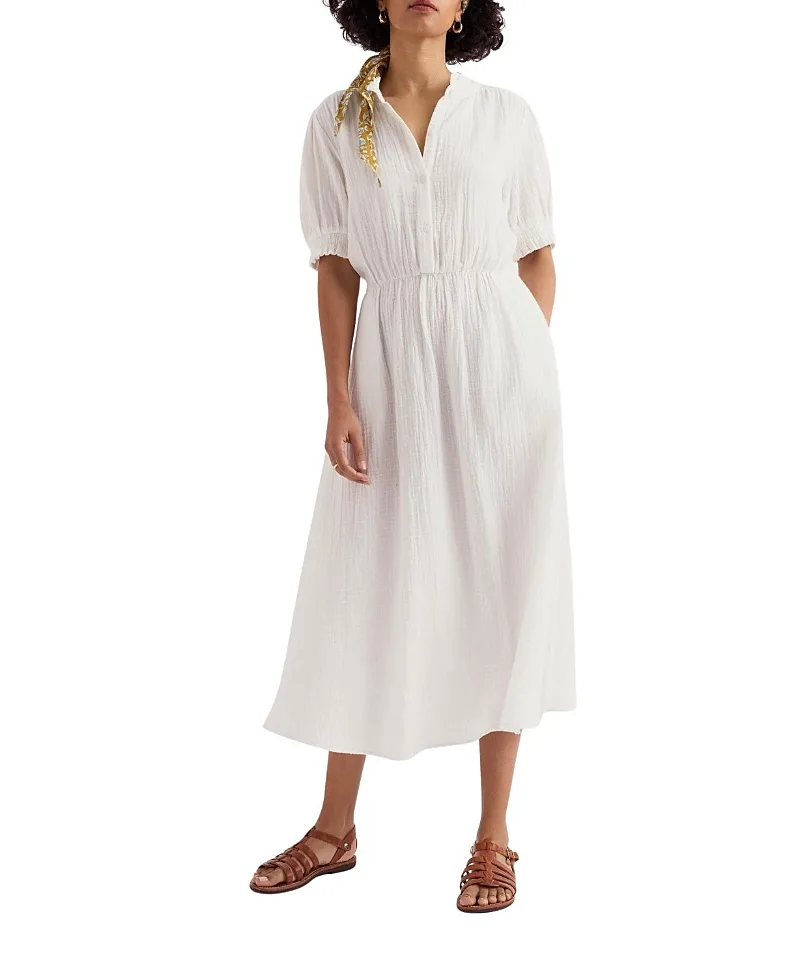 Shore Path Half Sleeve Midi Dress by Seasalt Cornwall