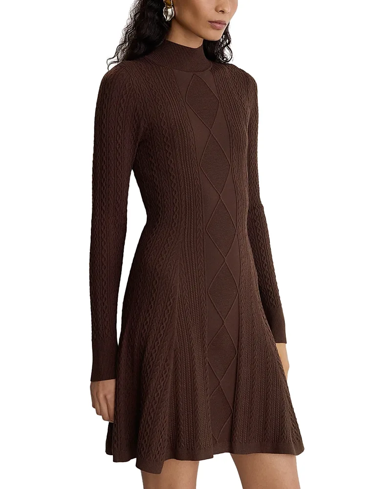 Tilly Cable Knit Flippy Dress