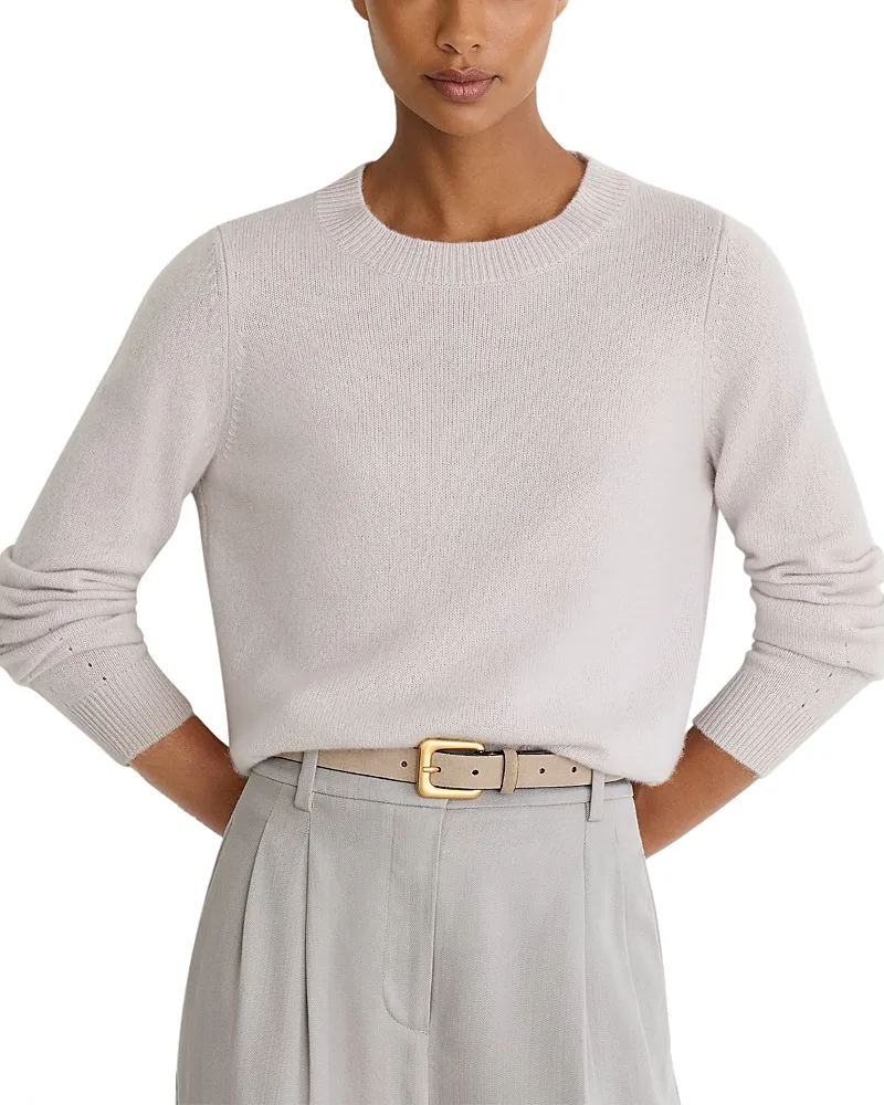 Mimi Cashmere Crewneck Sweater by Reiss
