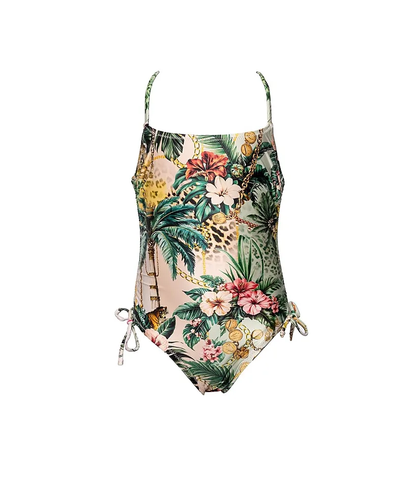 Treasure Criss Cross Back Adjustable One Piece Swimsuit by Gottex