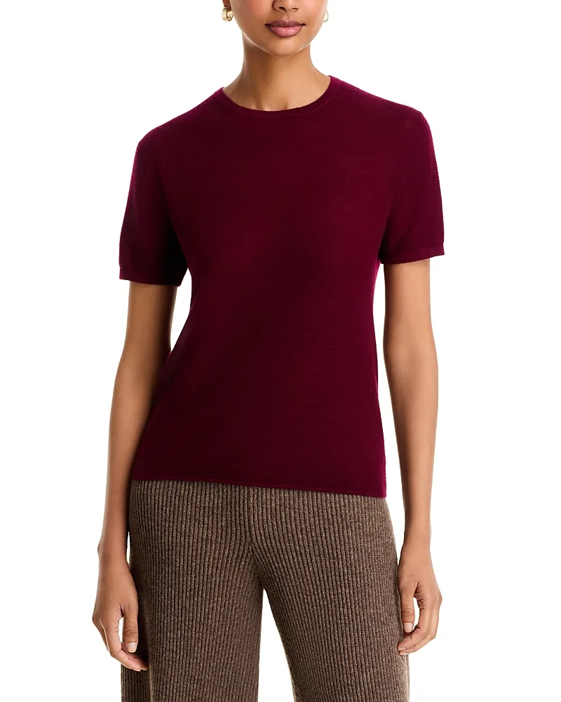 Ira Knit Cashmere Tee by Lisa Yang