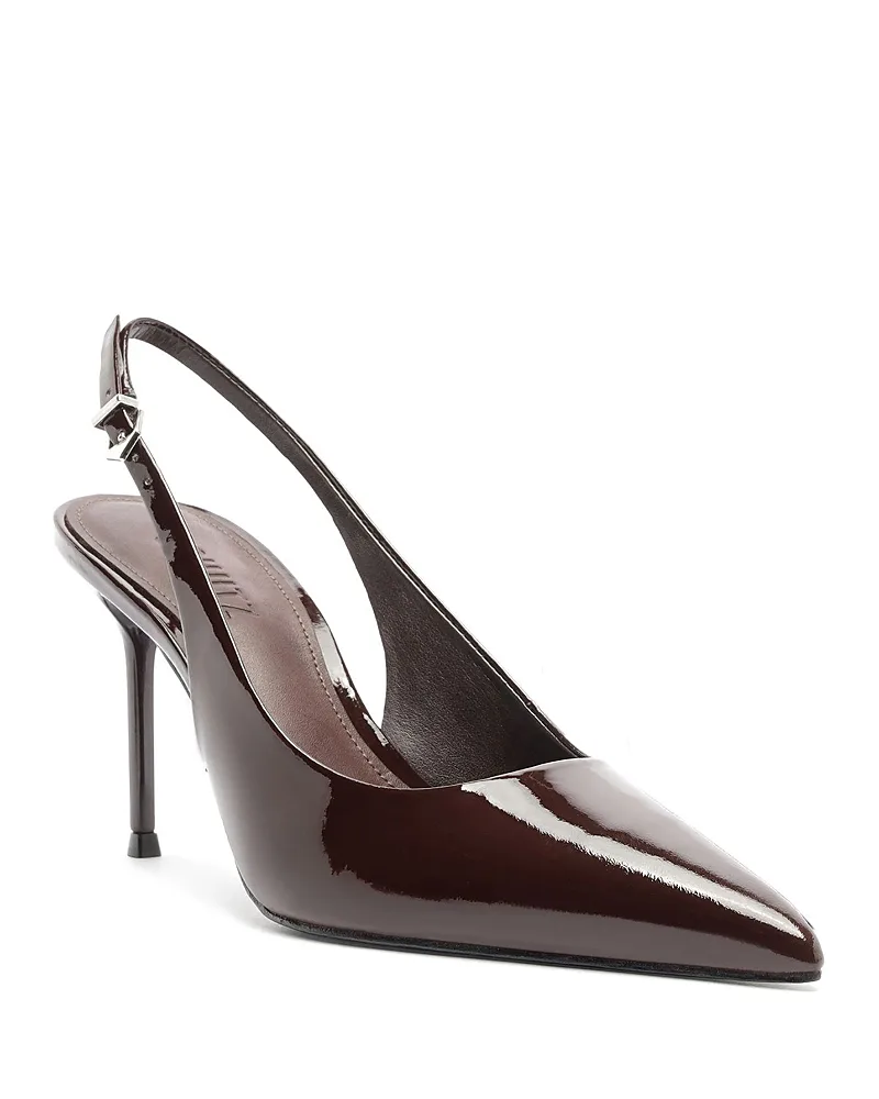 Paola Patent Leather Slingback Pumps by SCHUTZ