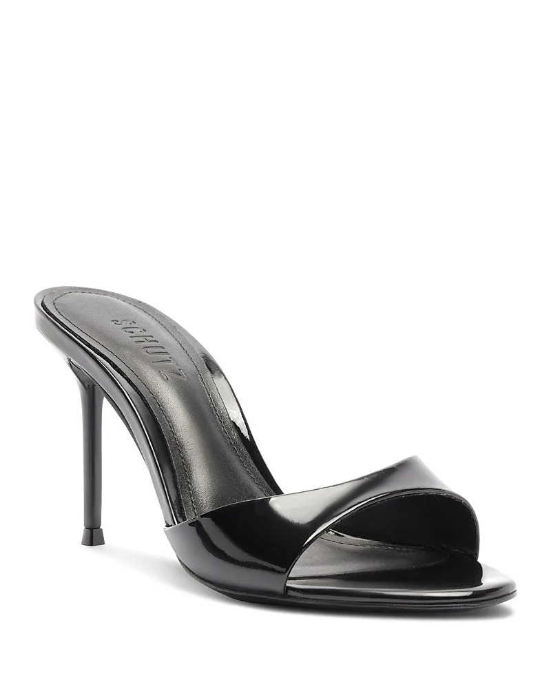 Sally Patent Leather Stiletto Sandals