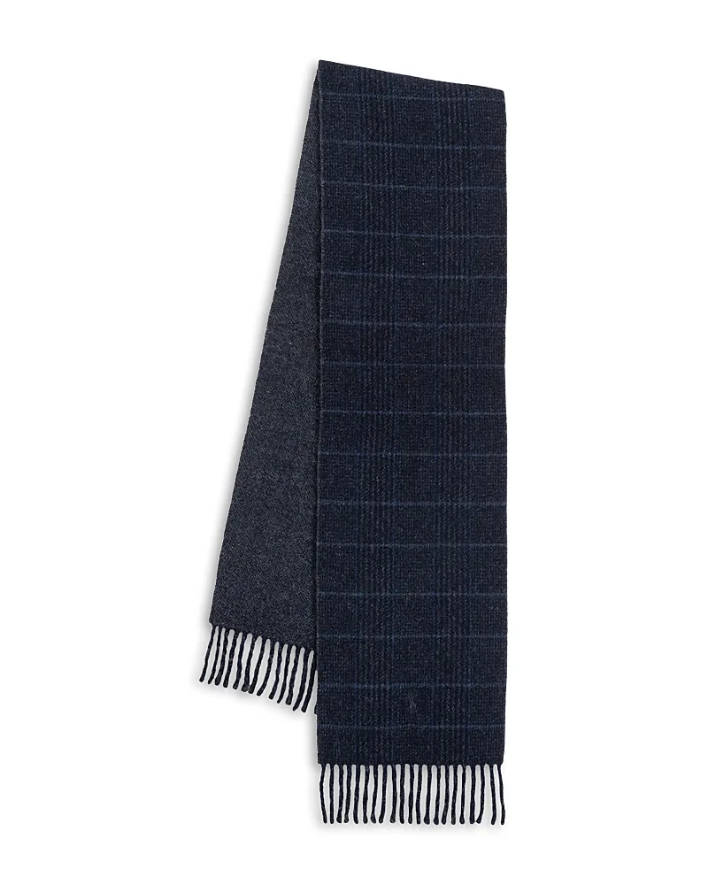 Wool Blend Reversible Scarf
