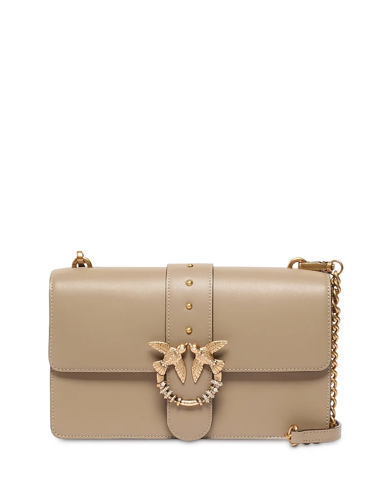 Love One Classic Leather Convertible Crossbody by Pinko