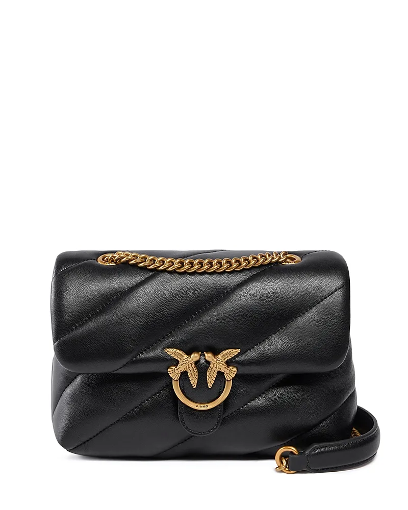 Love Puff Mini Quilted Leather Crossbody by Pinko