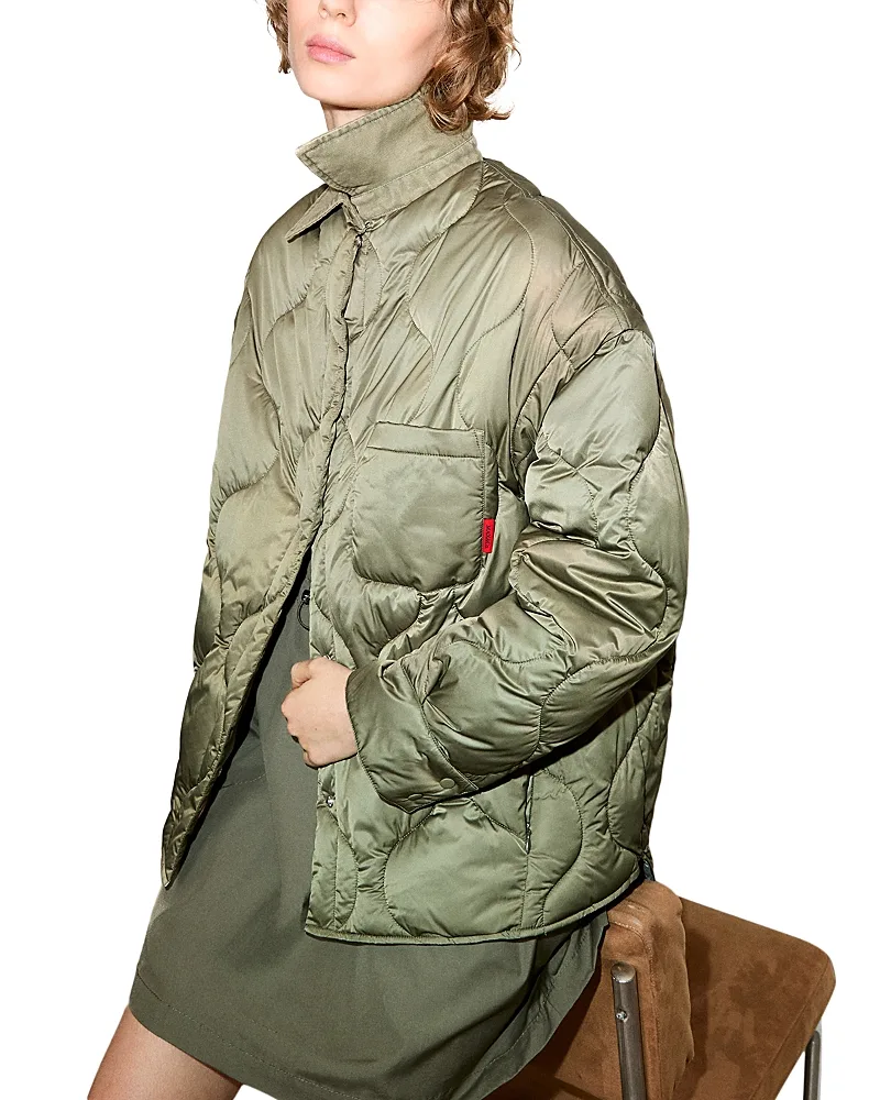 Mcogiugno Water Repellent Technical Shacket