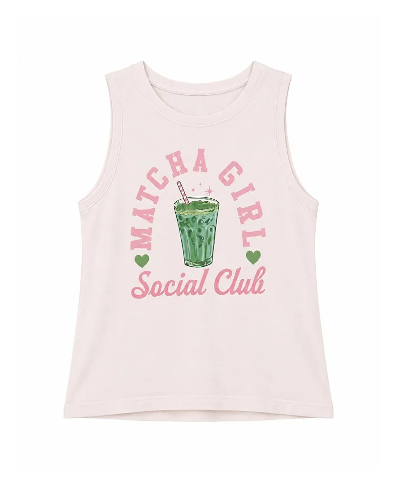 Matcha Girl Social Club Tank Top by Prince Peter Collection